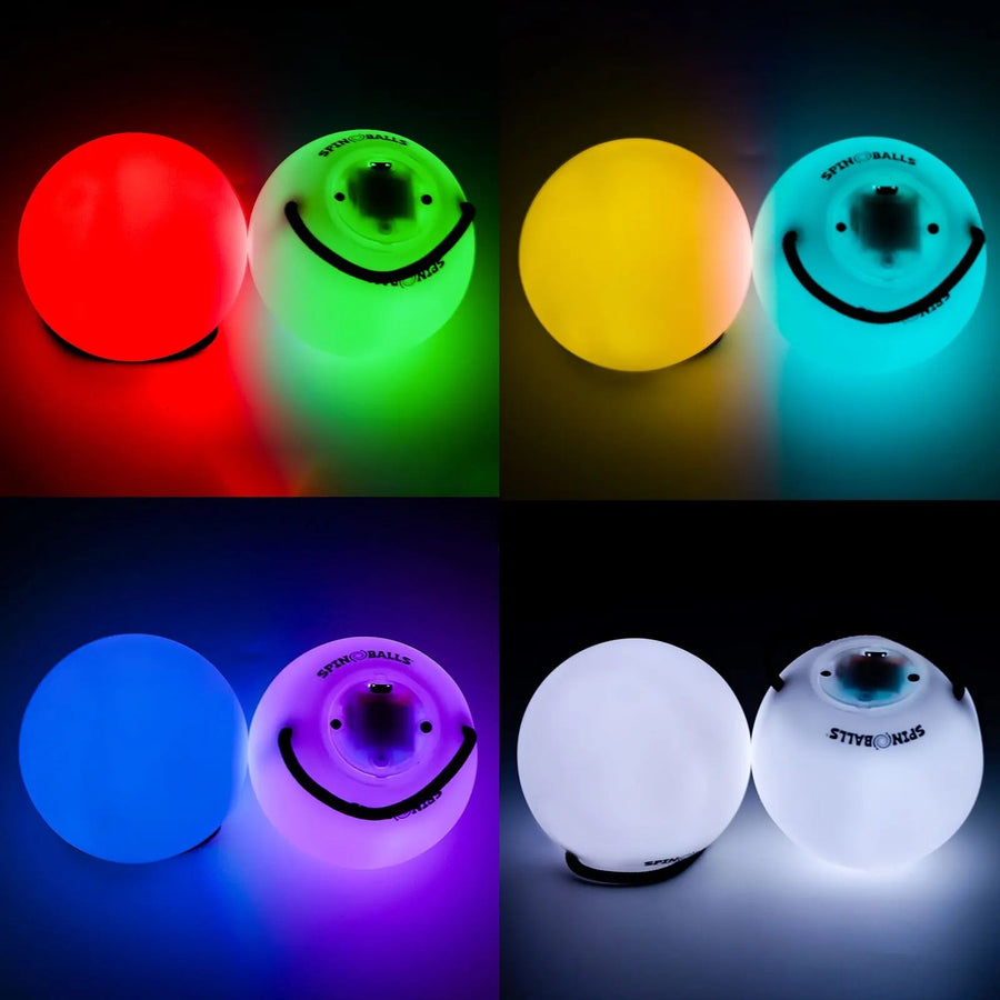 Glow. 0 LED Rechargeable Poi Set - Fun Pick