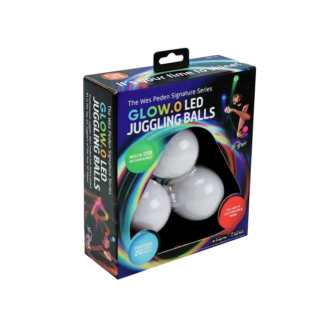 Wes Peden Glow.0 Juggling Balls - Light Play